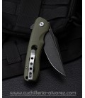 Navaja BESTECH SLEDGEHAMMER Verde Linerlock BTKG31B1