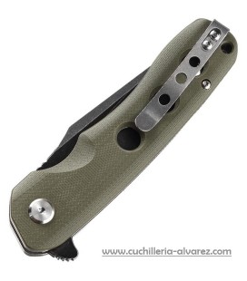 Navaja BESTECH SLEDGEHAMMER Verde Linerlock BTKG31B1