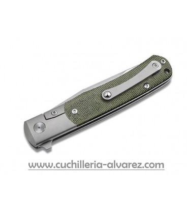 Navaja Boker Barlow micarta verde 112942
