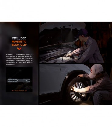 Linterna Fenix LD12R  600 lúmens (Recargable)