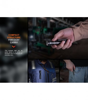 Linterna Fenix LD12R  600 lúmens (Recargable)