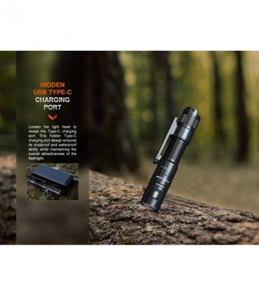 Linterna Fenix LD12R  600 lúmens (Recargable)