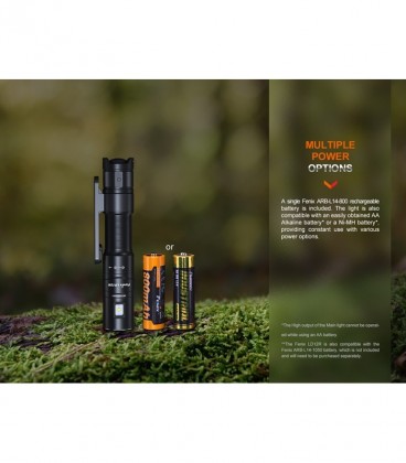 Linterna Fenix LD12R  600 lúmens (Recargable)