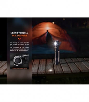 Linterna Fenix LD12R  600 lúmens (Recargable)