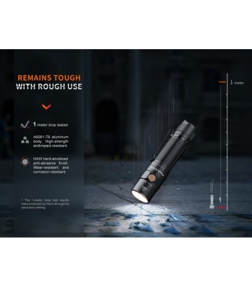 Linternas Fenix E35-R negra 3100 Lumens