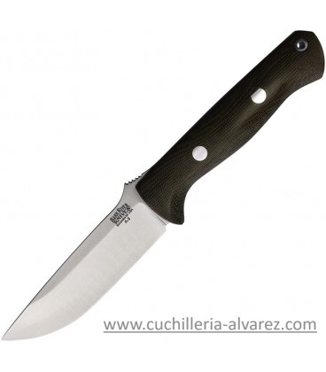 Cuchillo BARK RIVER Bravo I Green Canvas BA111MGC