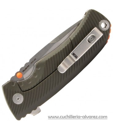 Navaja SOG TELLUS OLIVE  SOG14060143