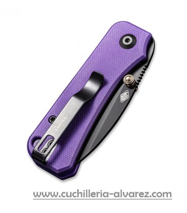 CIVIVI BABY Banter Linerlock Purple CIVC19068S-4