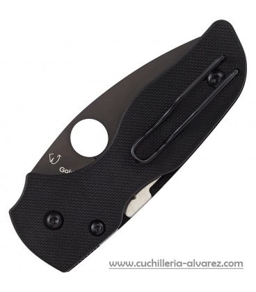 Navaja Spyderco Lil' Native G10 Compression Lock C230GPBBK