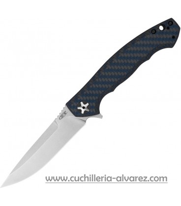 Navaja Zero Tolerance 0452BLUCF Blue carbon fiber 0452BLUCF