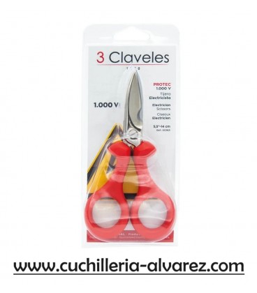 Tijera Electricista 00163 Protec - 1000 V. Profesional