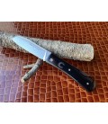 Navaja Nieto HORSESHOOF micarta negra Ref. 166-M