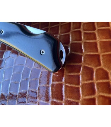 Navaja Nieto HORSESHOOF micarta negra Ref. 166-M