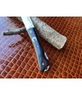 Navaja Nieto HORSESHOOF micarta negra Ref. 166-M