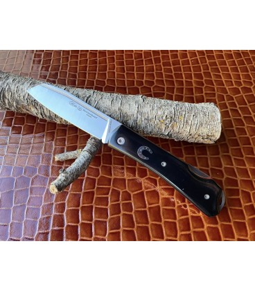 Navaja Nieto HORSESHOOF micarta negra Ref. 166-M