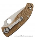 Spyderco TENACIOUS Linerlock Tan C122PSTN