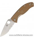 Spyderco TENACIOUS Linerlock Tan C122PSTN