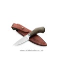 Cuchillo Lionsteel WL1 CVG micarta verde