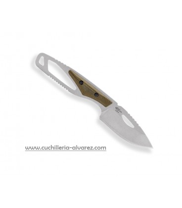 Cuchillo Buck PAKLITE HIDE SELECT GREEN MICARTA S35VN 630GRS