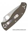 Navaja Spyderco Tenacious G-10 BROWN CPM M4 C122GBNM4P