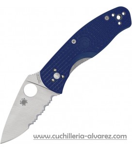 Spyderco Persistence FRN Blue Serrated C136PSBL