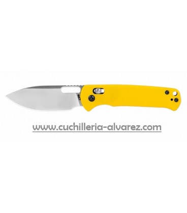 Navaja CJRB Hectare Crossbar Lock Yelow G10 J1935YE