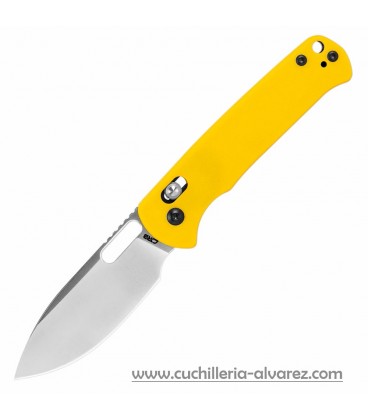 Navaja CJRB Hectare Crossbar Lock Yelow G10 J1935YE