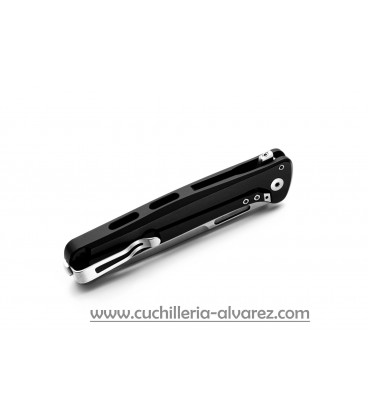 Navaja Lionsteel Skinny Aluminium Black SK01ABS