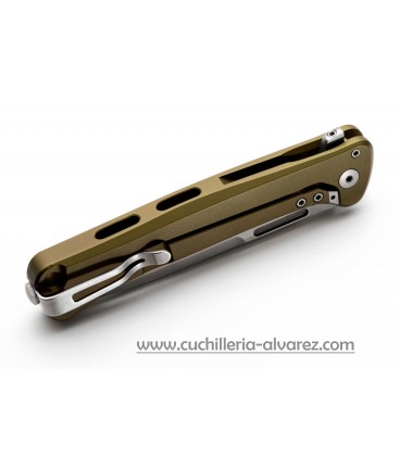 Navaja Lionsteel Skinny Aluminium Green SK01AGS