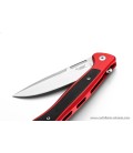 Navaja Lionsteel Skinny Aluminium Red SK01ARS