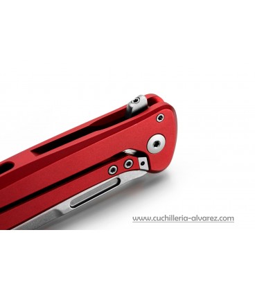 Navaja Lionsteel Skinny Aluminium Red SK01ARS