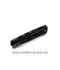 Navaja Lionsteel Skinny Aluminium Black SK01ABB