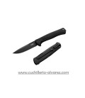 Navaja Lionsteel Skinny Aluminium Black SK01ABB