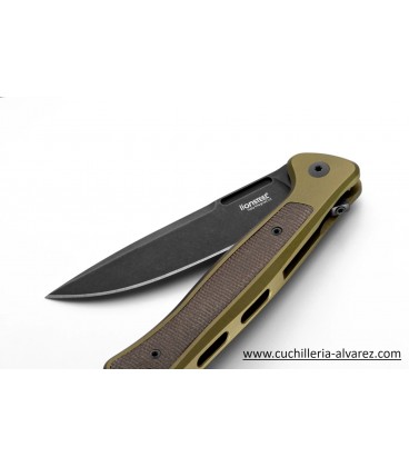 Navaja Lionsteel Skinny Aluminium Green SK01AGB