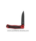 Navaja Lionsteel Skinny Aluminium Red SK01ARB