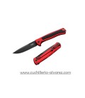 Navaja Lionsteel Skinny Aluminium Red SK01ARB