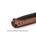 Navaja Lionsteel Skinny Aluminium Earth SK01AEB