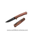 Navaja Lionsteel Skinny Aluminium Earth SK01AEB