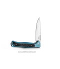 Navaja Lionsteel Skinny Titanium Blue SK01BL