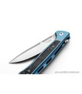 Navaja Lionsteel Skinny Titanium Blue SK01BL