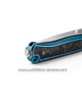 Navaja Lionsteel Skinny Titanium Blue SK01BL