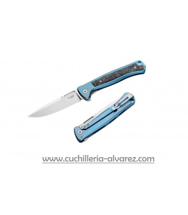 Navaja Lionsteel Skinny Titanium Blue SK01BL