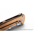 Navaja Lionsteel Skinny Titanium Bronce SK01BR