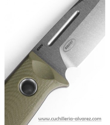 Cuchillo Benchmade MINI BUSHCRAFTER OD GREEN G10 165-1
