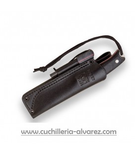 Cuchillo JOKER OSO TS1 BLACK JUTE MICARTA con pedernal CM140-P