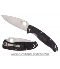 Navaja Spyderco Resilience FRN BLACK PLAIN C142PBK