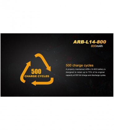 Bateria Fenix 14500 Arb-L14-800
