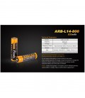 Bateria Fenix 14500 Arb-L14-800