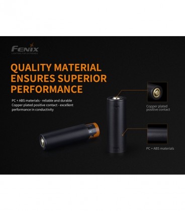 Adaptador de bateria Fenix de 21700 a 18650 ALF-18