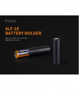 Adaptador de bateria Fenix de 21700 a 18650 ALF-18